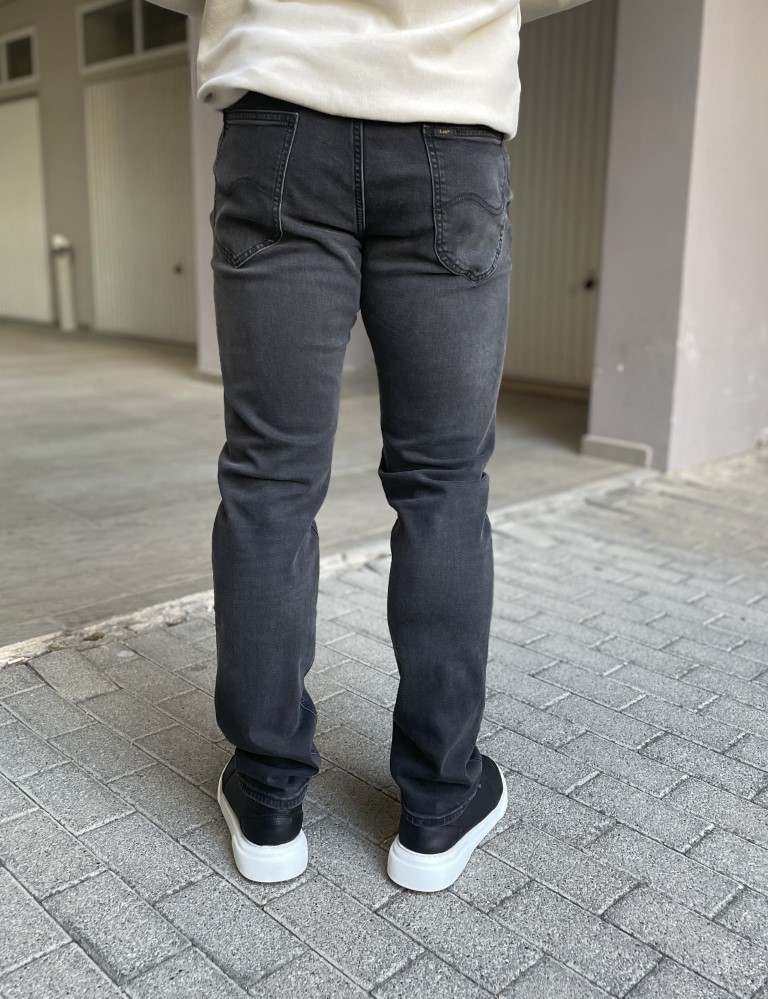 Lee Daren Zip Fly ανδρικό μαύρο τζιν L707ADER φωτογραφία